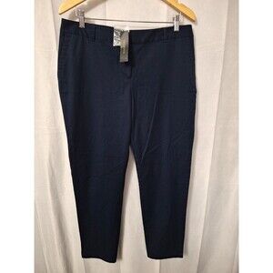 NEW Talbots The Weekender Chino Pants Womens 10 Straight Ankle Nautical Coastal